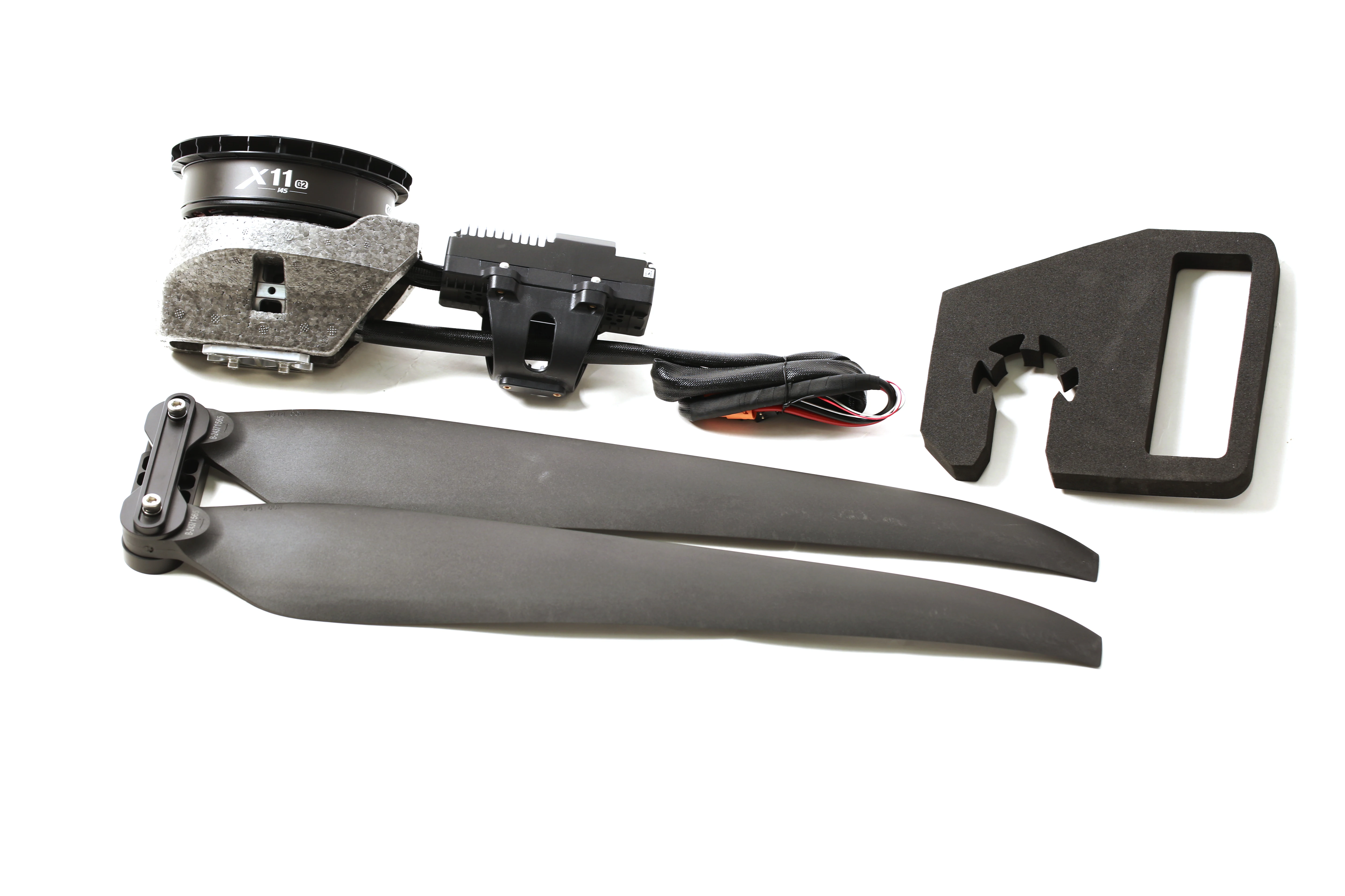 

Hobbywing motor with propeller 45mm X11 G2 with 4314