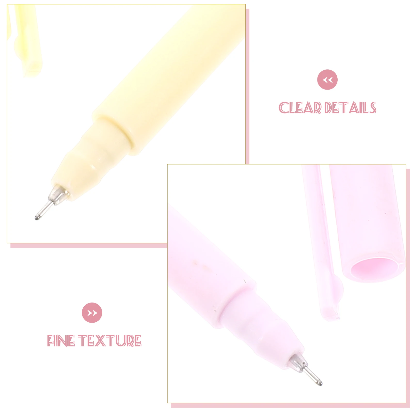 

40pcs Candy Pens Christmas Cute Writing Pens for Girls Students Office Smooth Comfortable Handle Eco Friendly
