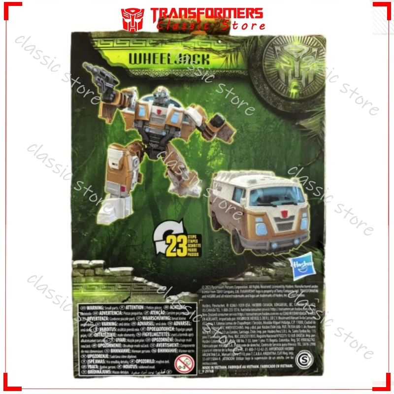In Stock Classic Transformers Toys Movie 7 Rise of The Beasts Deluxe Wheeljack Cybertron Autobots Action Figures Collectible