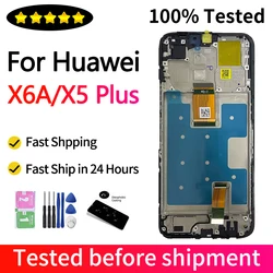 6.56''New For Huawei Honor X6a WDY-LX1 LCD Display Touch Screen Digitizer For Honor X5 Plus WOD-LX1 LCD Replacement Parts