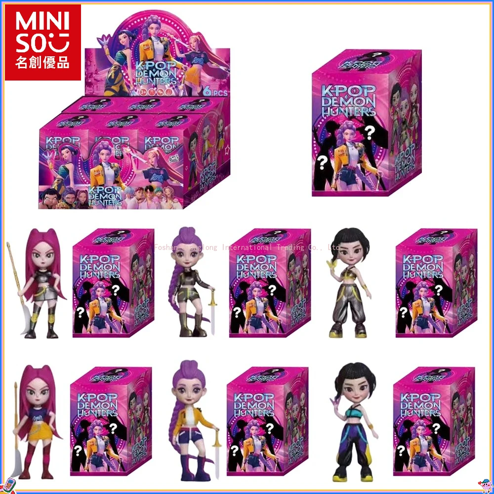 2025 حار أنيمي KPop الشيطان هنتر دمية لعبة من الفينيل رومي ميرا زوي شخصية الفينيل قناع صندوق أعمى حلية لعبة هدية الكريسماس