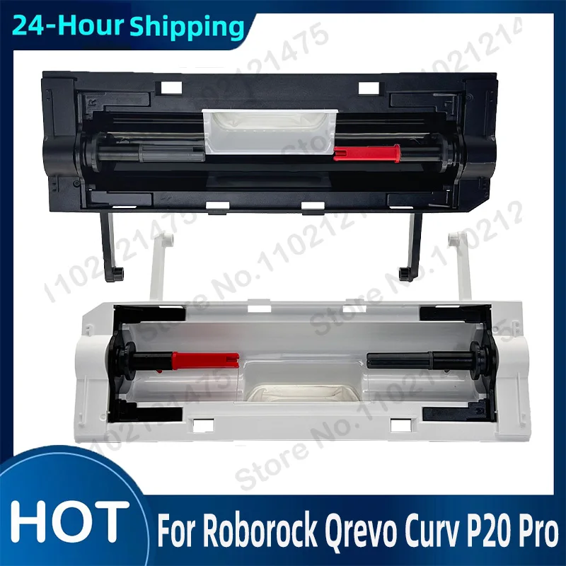 Oryginalny silnik szczotki głównej z obudową, części zamienne do Roborock P20 Pro Qrevo Curv Robot Odkurzacz Akcesoria