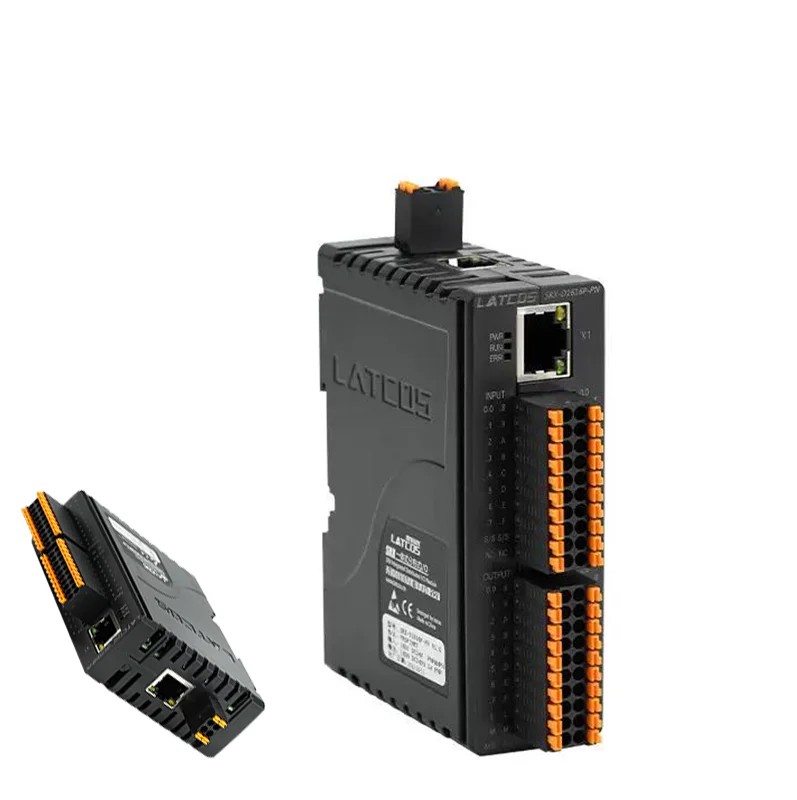 Moduł zdalnego sterowania MODBUS TCP, Ethernet, dystrybucjonizowany, zintegrowany moduł IO przemysłowy do serii PLC Mitsubishi