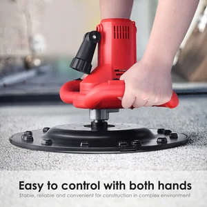 Elektrischer Zementpolierscheiber, Wandpflaster, Betonzement Mörtel, Wandweichmaschine, 6 Zahnradgeschwindigkeit, 80-600 U / min, 1700 W 12 Hauptverkaufsmaschine - №7