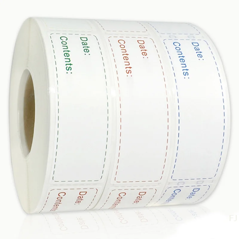 

[YU]150pcs/roll Kitchen Sticker Refrigerator Freezer Food Storage Date Content Label
