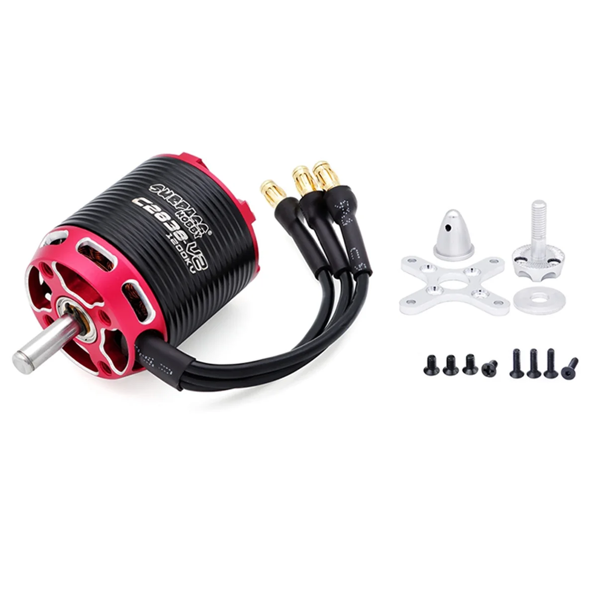 C2838 V2 2-3S 2-4S Motor sin escobillas Outrunner de 14 polos para avión de ala fija