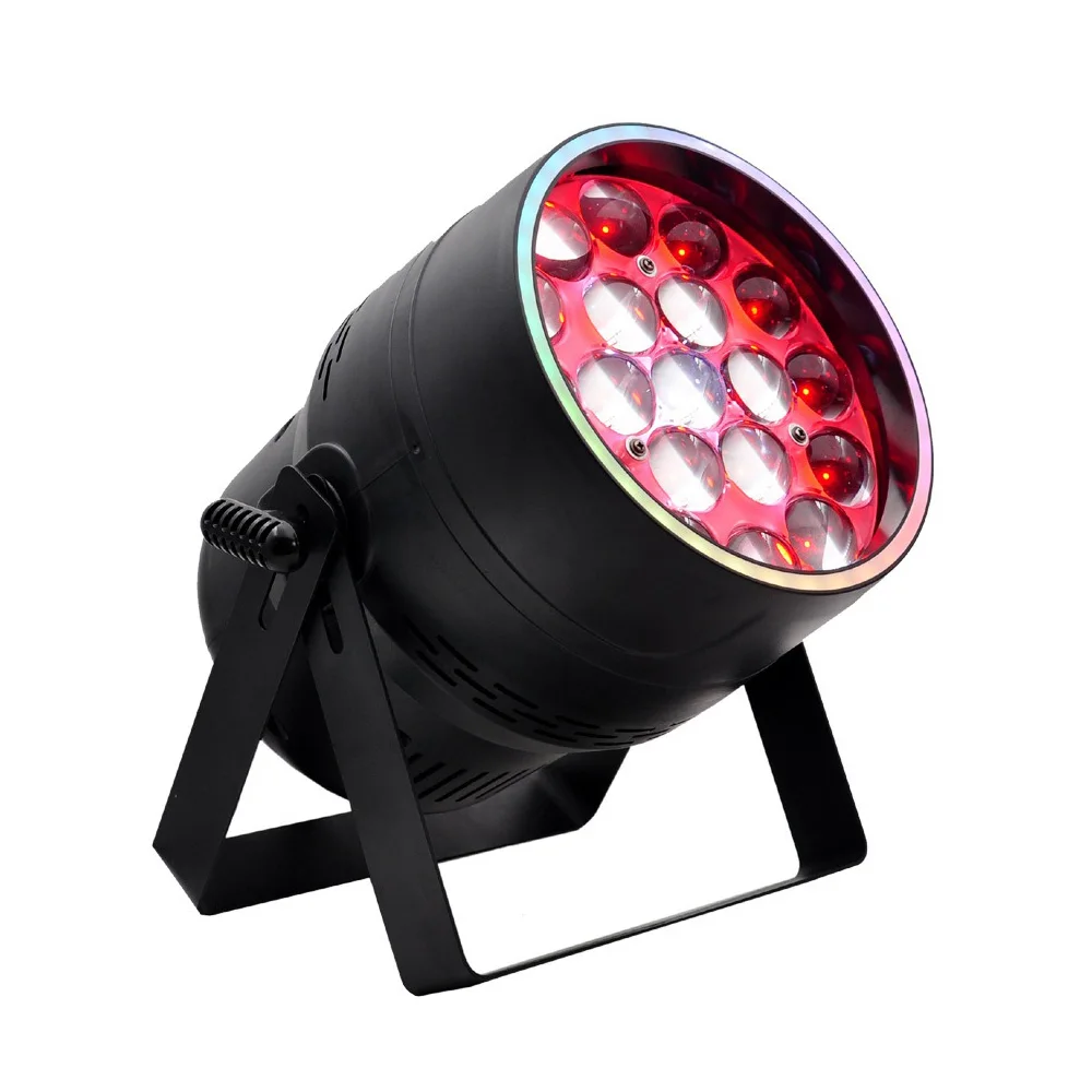 19PCS 12W RGB Led Par Light RGBWAUV DMX512 19X12W Voice Control Professional Stage DJ Equipment Disco Outdoor Wash