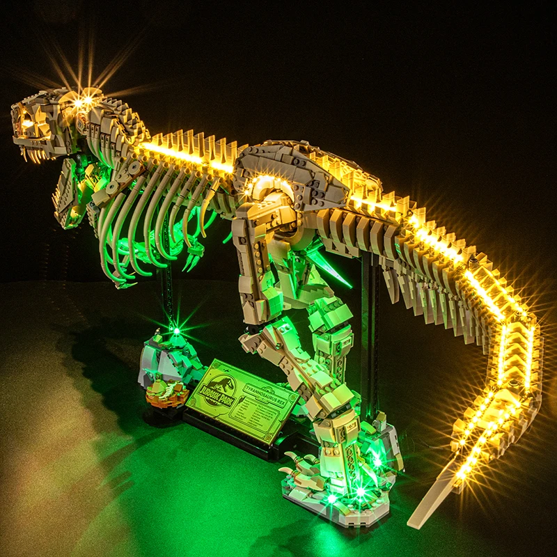 Kit de luz LED DIY para LEGO 76968 (apenas luz LED, sem modelo de blocos)