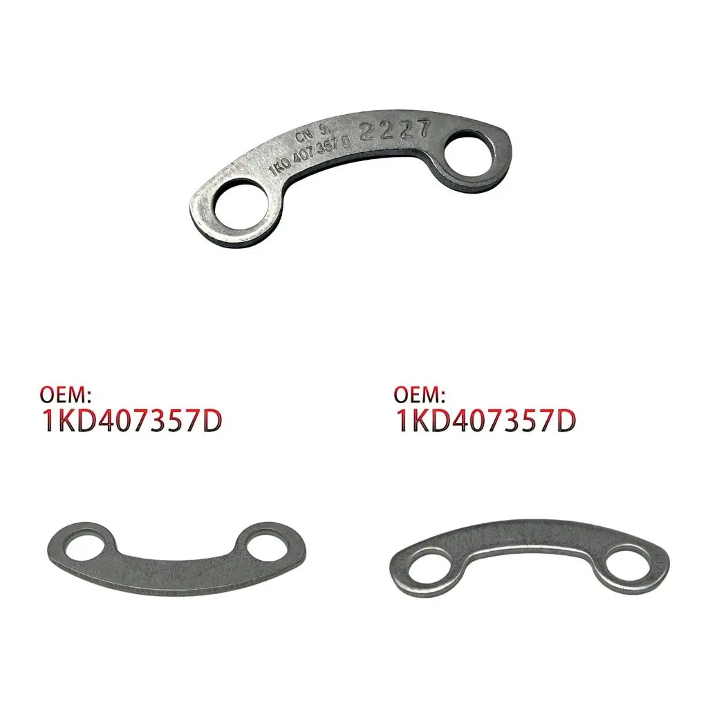  Stainless Steel CV Joint Transmission Lock Plate Spacer Suitable For Automobile Golf 66Mm Silver 1K0407357D 443407357B