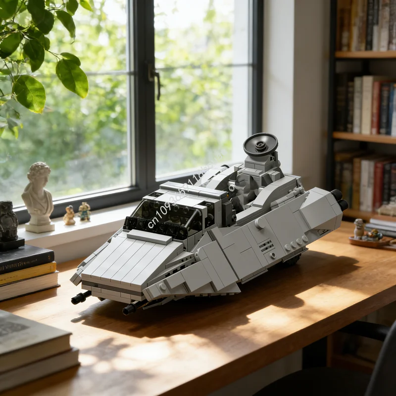 

Набор строительных блоков MOC Star Battle QH Chariot Striker, 494 детали, модель для сборки, игрушка, подарок на Рождество, конструктор, креативная идея для творчества