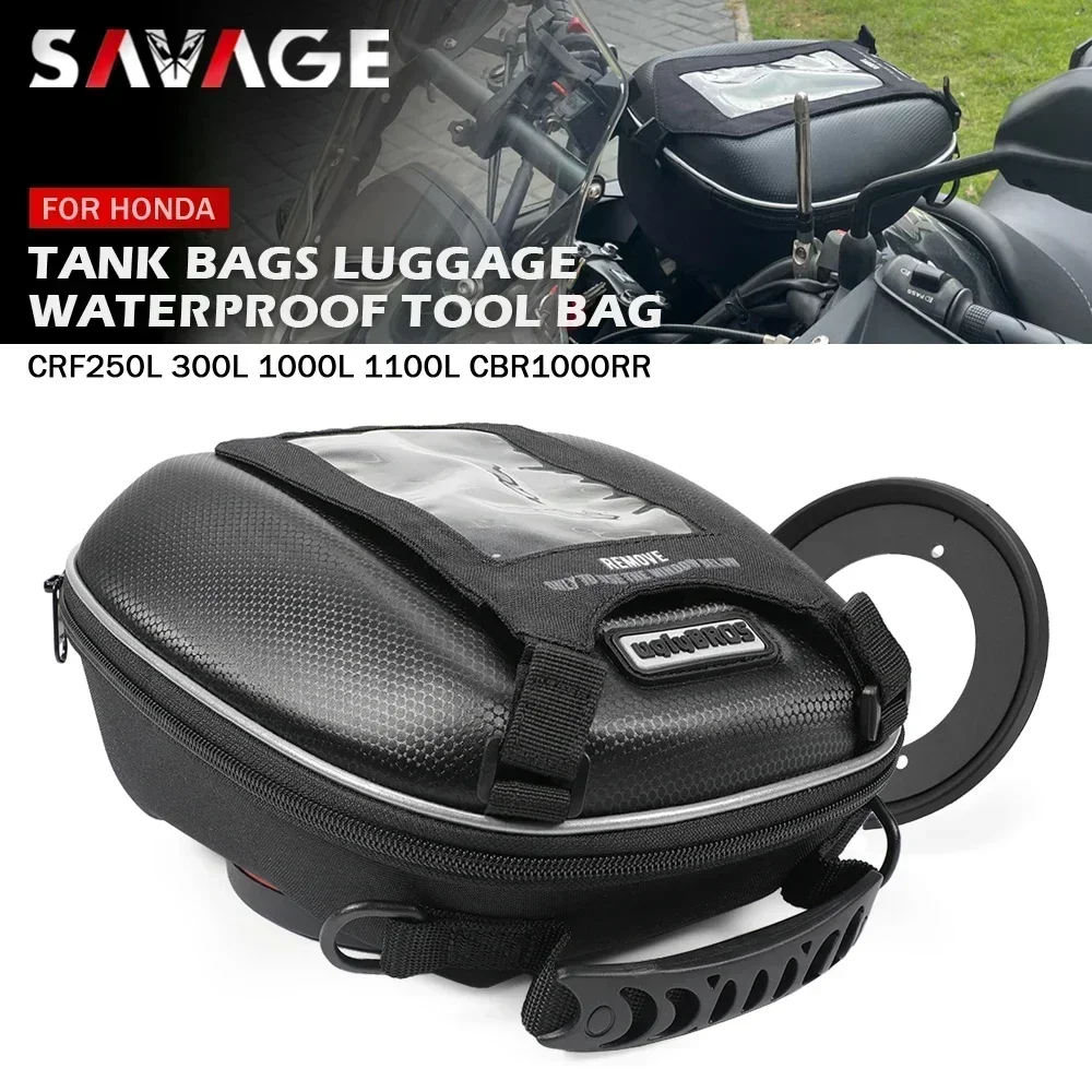 Tanklock Tank Bag For HONDA VFR 800/1200/X CB 1100 Hornet 750 CB400SF CB1300 CB1000R CBR650F CBR500R Motorcycle Luggage Backpack