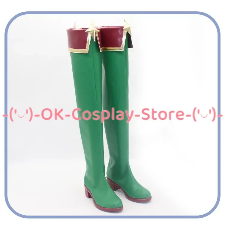 Araga Kiwi Cosplay Shoes Anime Gushing over Magical Girls Cosplay Props PU Leather Shoes Halloween Carnival Boots Custom Made