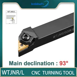 1pc WTJNR2020K16 WTJNR 1616H16 WTJNR2525M16 External Triangul Turning Tool Holder TNMG Carbide Inserts Lathe Cutting Tools Set