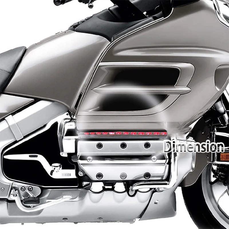 For Honda Goldwing GL1800 2001-2010 2002 2003 2004 2005 2006 2007 2008 2009 Left & Right LED Running Fairing Light