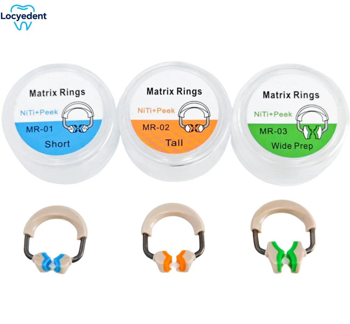 

1PC Dental Matrix System NiTi Spring Clamping Ring Sectional Band Tooth Restoration Garrison Style Professional Tool