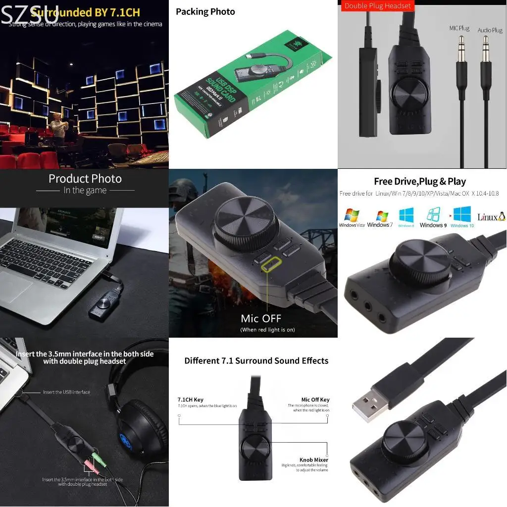 Szsu 7.1 Channel Su…