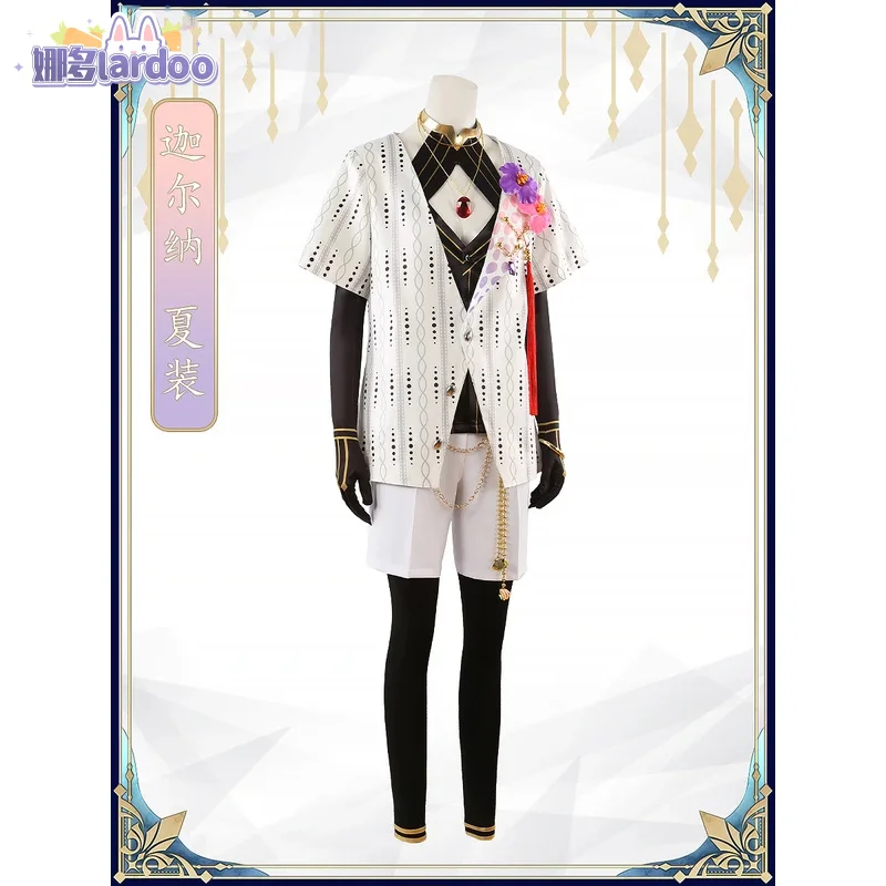 Fate/grand Order Karna Summer New Spiritual Clothes Cosplay Costume Game Anime Party Uniform Hallowen Play Role Clothes Lardoo