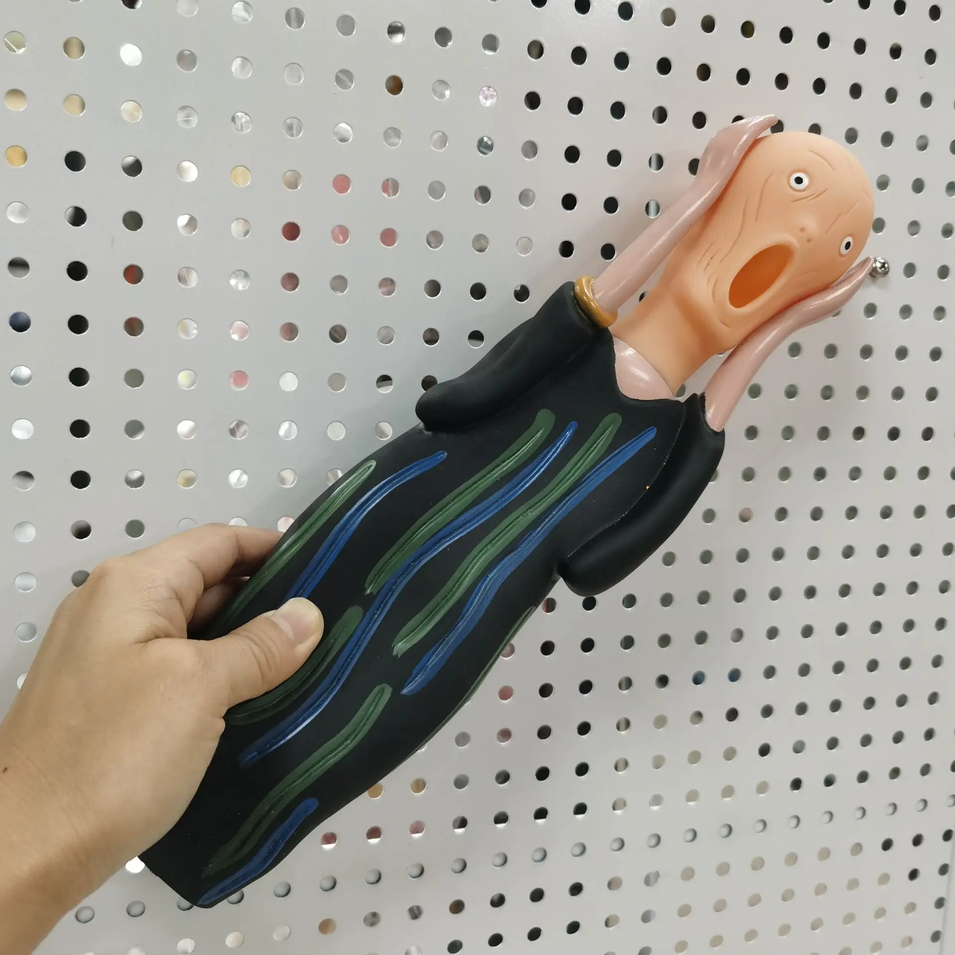 New Creative Cover One's Ears Scream Scream Witch Vocal Doll Toy Halloween Weird Pranks Scary Toys For Children Decompress Toys