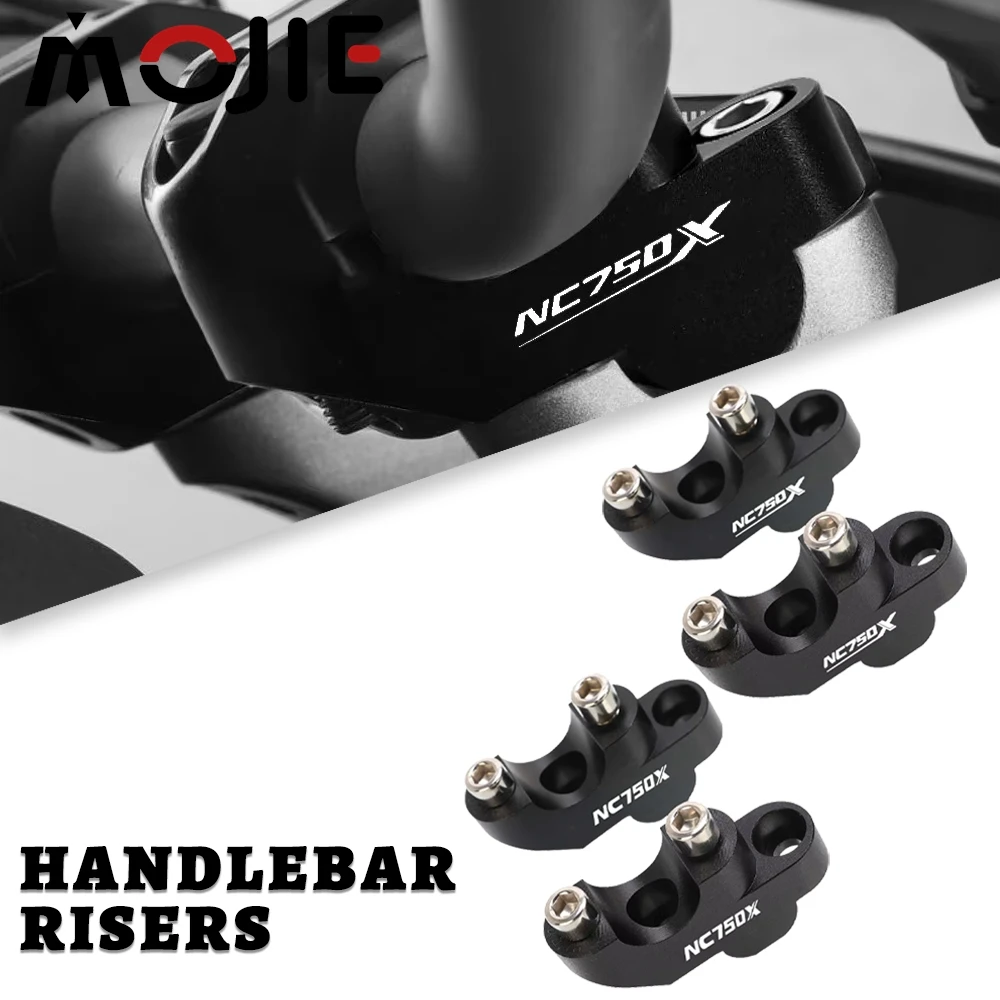 NC750 NC 750 X Handlebar Riser Lifting Handlebar Clamp For Honda NC750X 2014 - 2017 2018 2019 2020 2021 2022 2023 2024 2025 2026