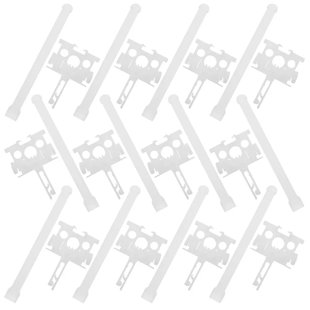 

80pcs Vertical Blind Carrier Replacement 40 Slides 40 Pulleys PP Material Fits Most Blinds White Repair Accessories Blind Parts