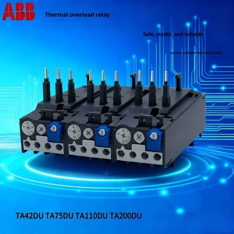 

Тепловое реле ABB от перегрузки, реле тепловой защиты TA42DU TA75DU TA110DU TA200DU