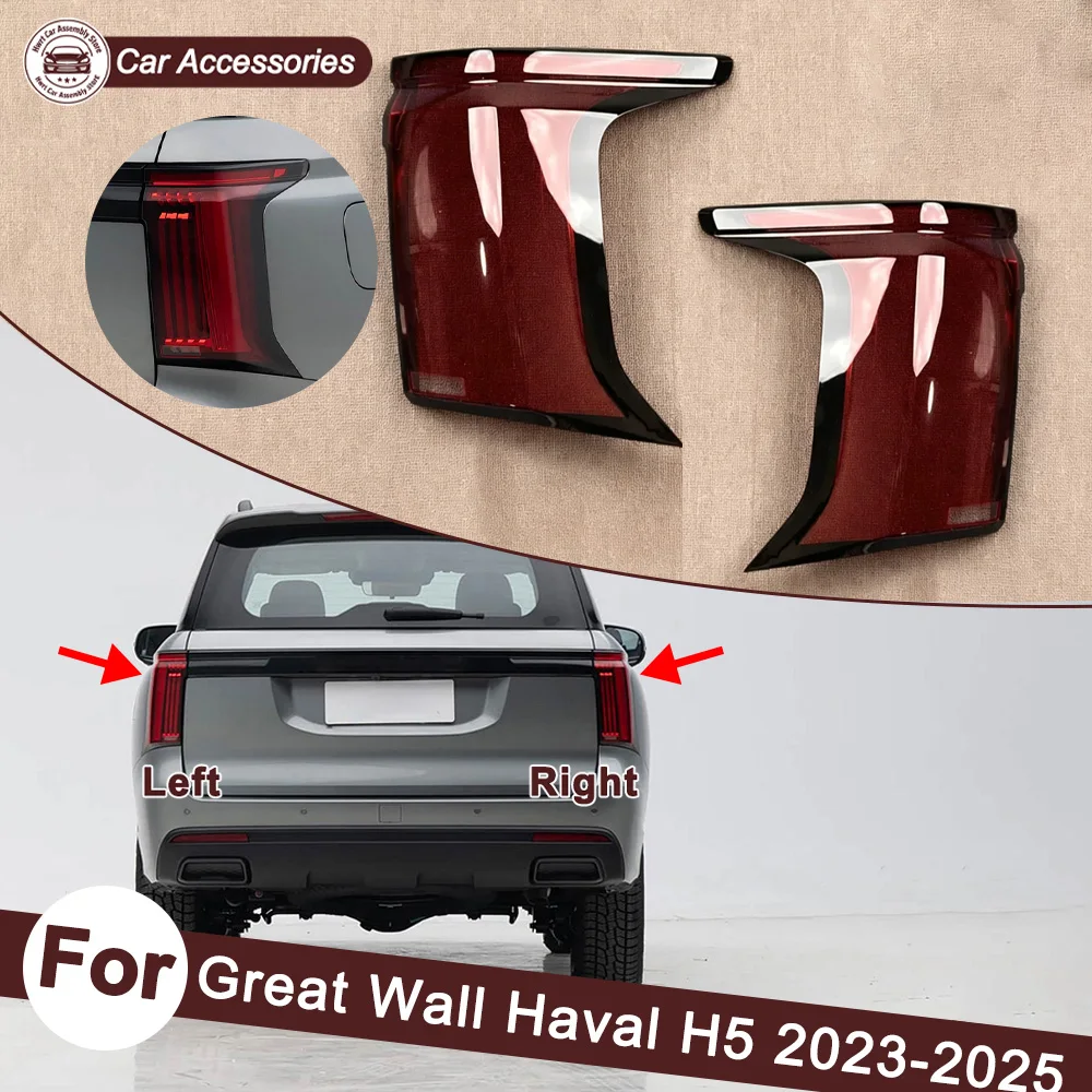 

Accessories Auto Shell Cover Glass Headlight Car Front Headlight Lens Cover Lights Shell 2023 2024 2025 For Great Wall Haval H5