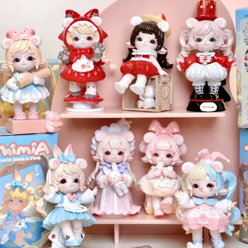 MIMIA ONCE UPON A TIME Series Box Toys Doll Cute Anime Figure Desktop Ornaments Gift Collection