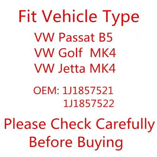 Imagen 2 del producto Cristal de espejo lateral blanco o azul para VW Golf 4 MK4 Passat B5 Jetta MK4 1998-2004 HD lente de espejo retrovisor accesorios automotrices