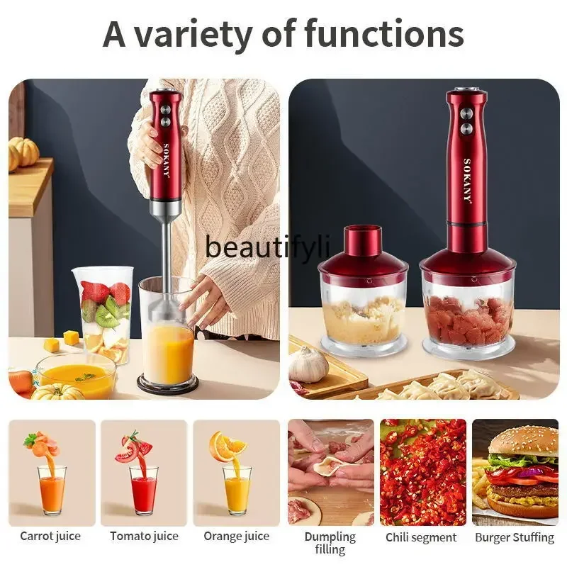 smt61 Foreign trade complementary food mixer juice soy milk egg beater meat grinder mixer