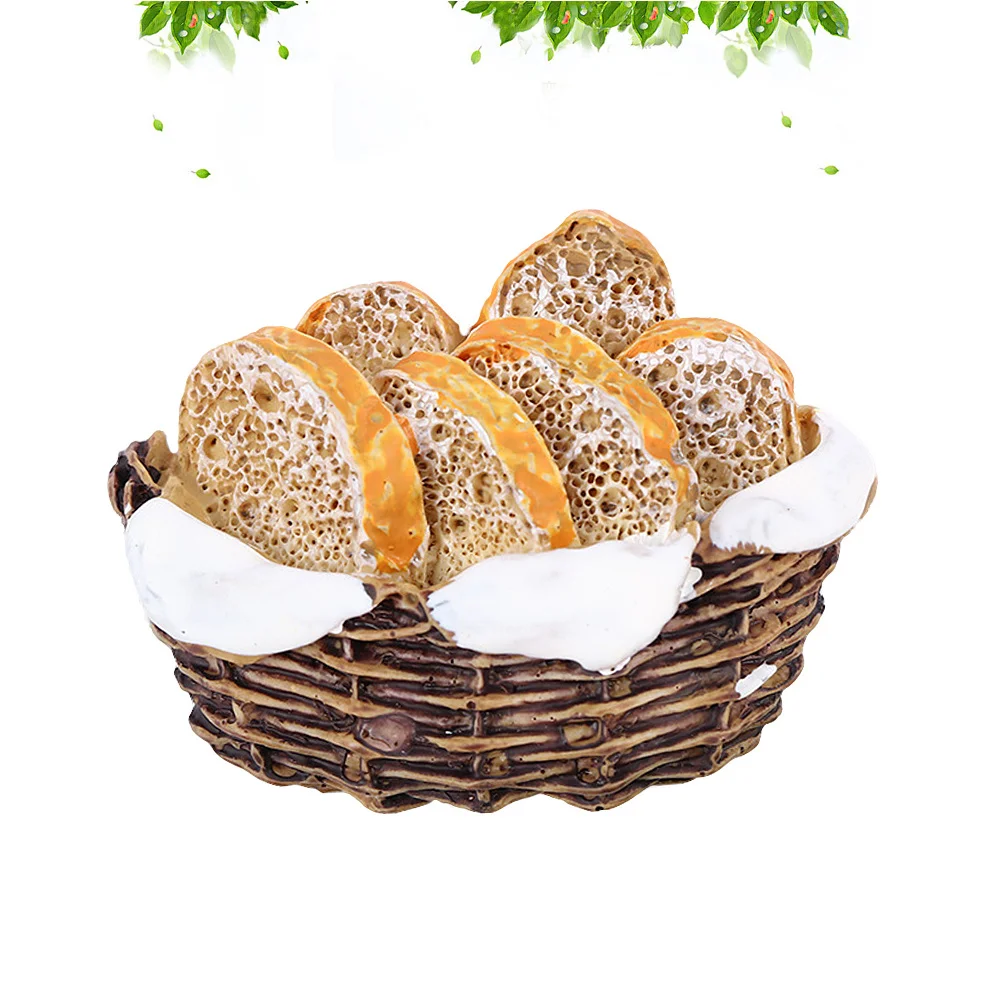 

Resin Fridge Magnet Simulation Breakfast Sticker Lifelike Fake Food Refrigerator Decal Kitchen Decoration Resin Fridge Magnet