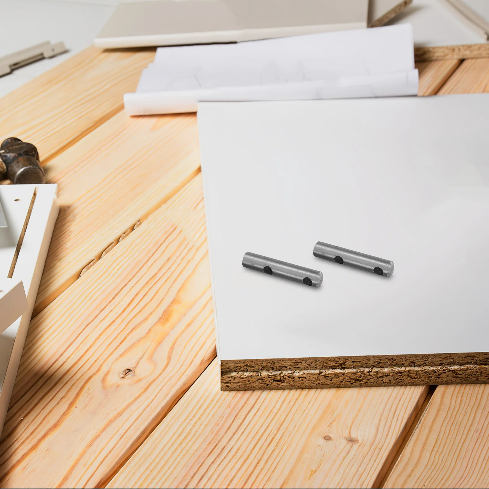 

2Pcs Metal Rv Cabinet Posts Sturdy Guardrail Connectors Elegant Design Decorative Railing End for Furniture Accessories