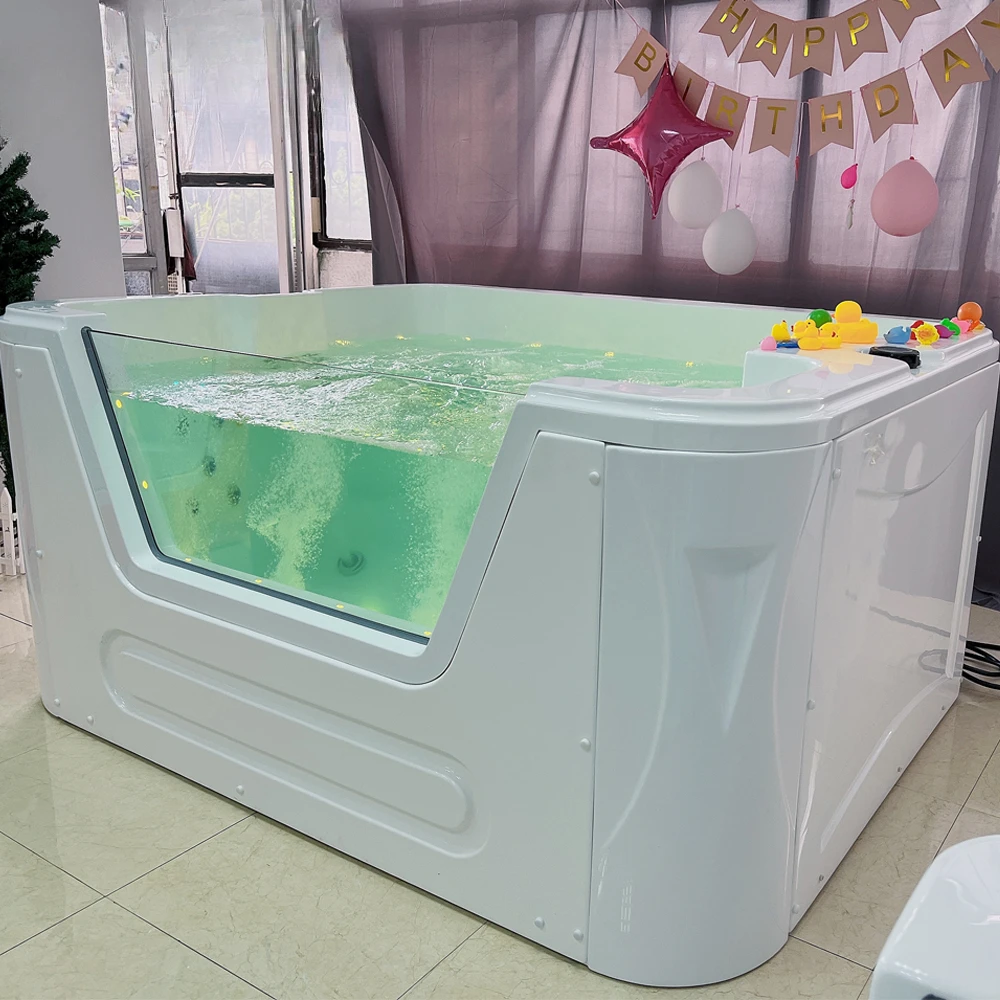 Large size Baby spa center swimming pool baby spa acrylic bathtub bebe spa whirlpool