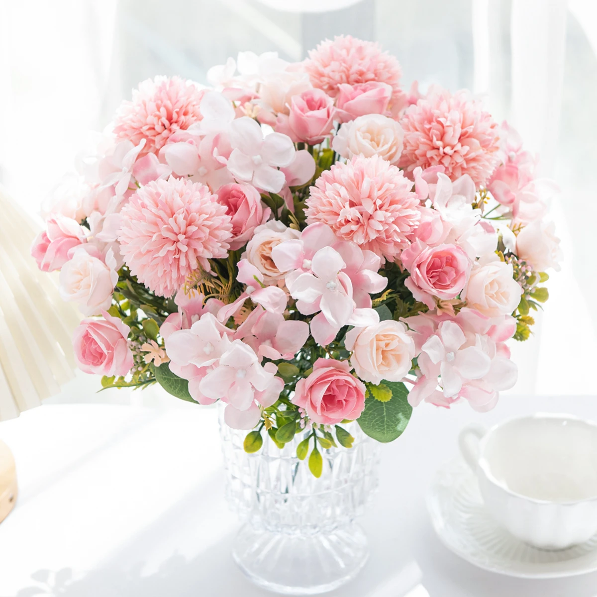 인공 실크 장미 꽃다발, 화환 액세서리 스크랩북 홈 장 - Baby Nursery Decor Ideas 리뷰 및 가격
