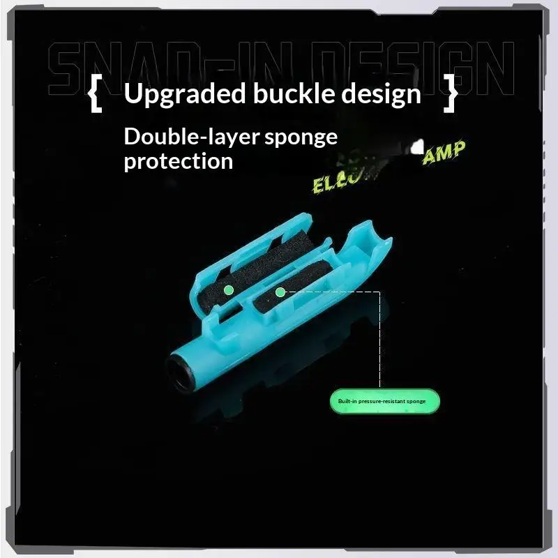 Wasserdichter, abnehmbarer, leuchtender LED-Angelstab, 2 Stück, leuchtender Stangen- und Posenlicht für Angler, Nachtangeln – Detail 2