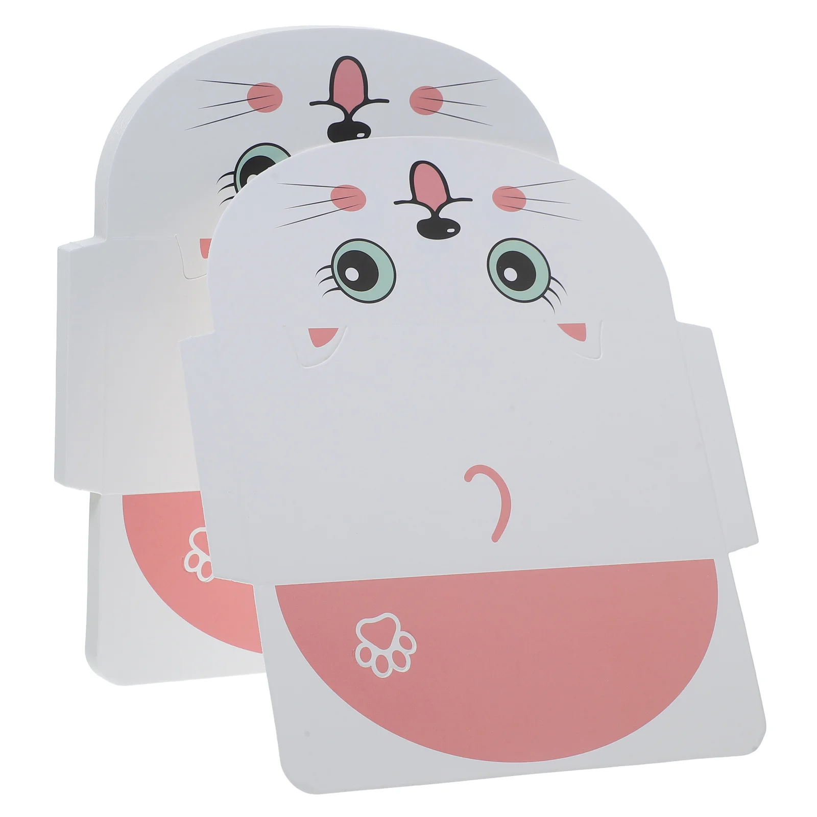 

20Pcs Animal Theme Blank Note Cards with Envelopes Charming Cartoon Designs Ideal for Thank You Messages Bridal