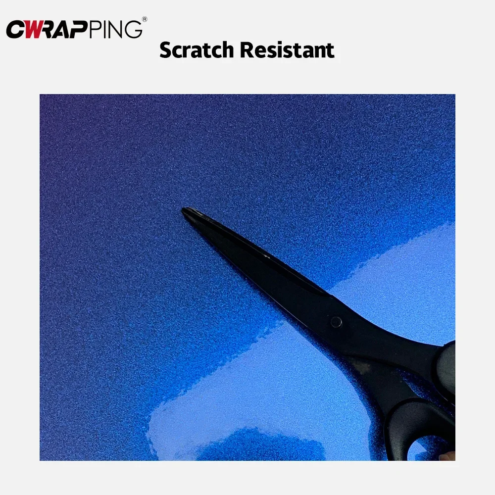 Adesivo impermeabile per moto blu viola camaleonte decalcomania in vinile pellicola autoadesiva adatta per la trasformazione dell'auto moto