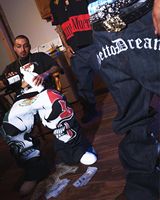 Harajuku retro y2k pants gothic skateboard jeans skull denim print loose slouchy jeans men women pants streetwear hip hop jeans