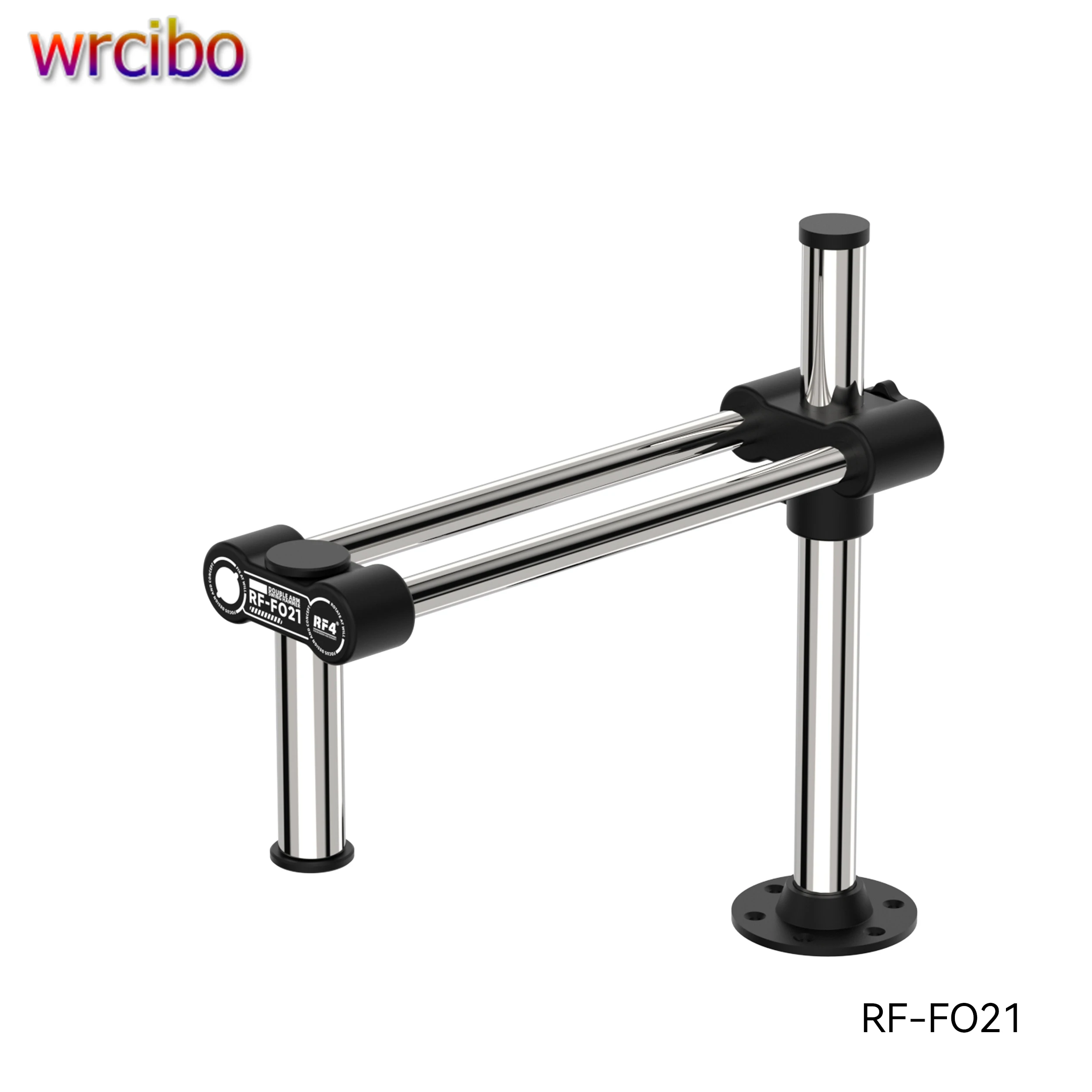 

RF4 RF-PO21 Двухосевая подставка для микроскопа Фиксированный подъемник для обслуживания Качели Подставка из алюминиевого сплава Шарнирный кронштейн для микроскопа