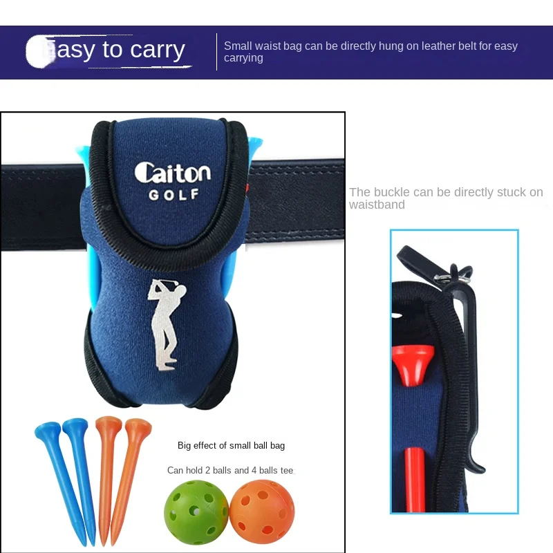 Caitron Kaidun cintura pequena Golf Bag, Sports Acessório Kit