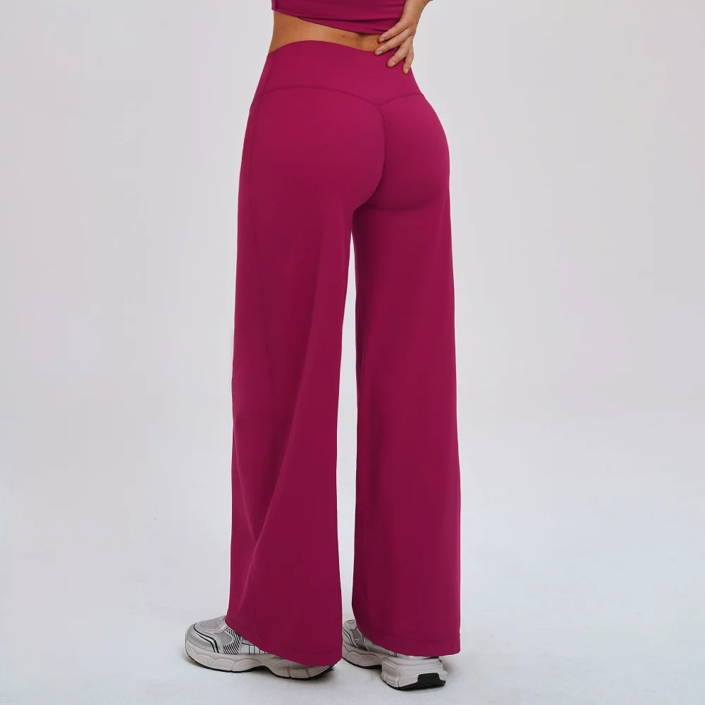 

Solid Flare Leggings Women's High Waisted Flared Pants Stretch Gym Casual Sports Bell-bottoms Outdoor Running Elastic Yoga Pants