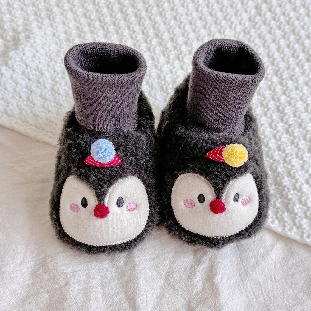 

Cute Soft Rubber Sole Baby Walker Shoes Cartoon Baby Socks Shoes Breathable Wear-resistant Child Floor Sneaker Walking Practic
