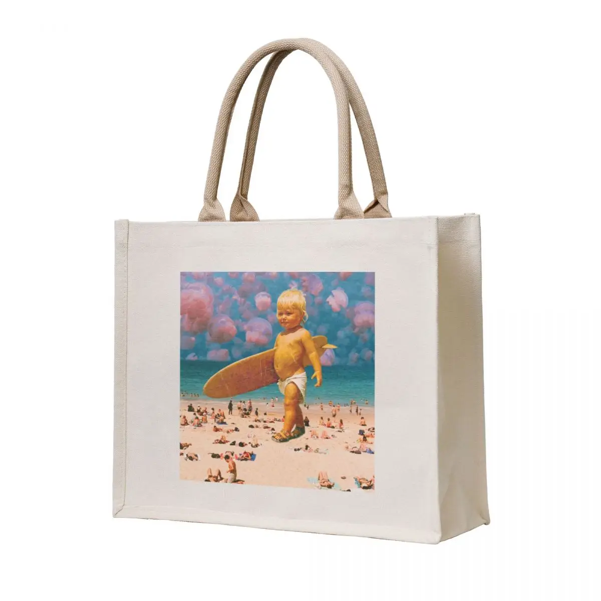 

Baby surfer Tote Bag Shopping bags tote bags men Shopper shopper bag women canvas