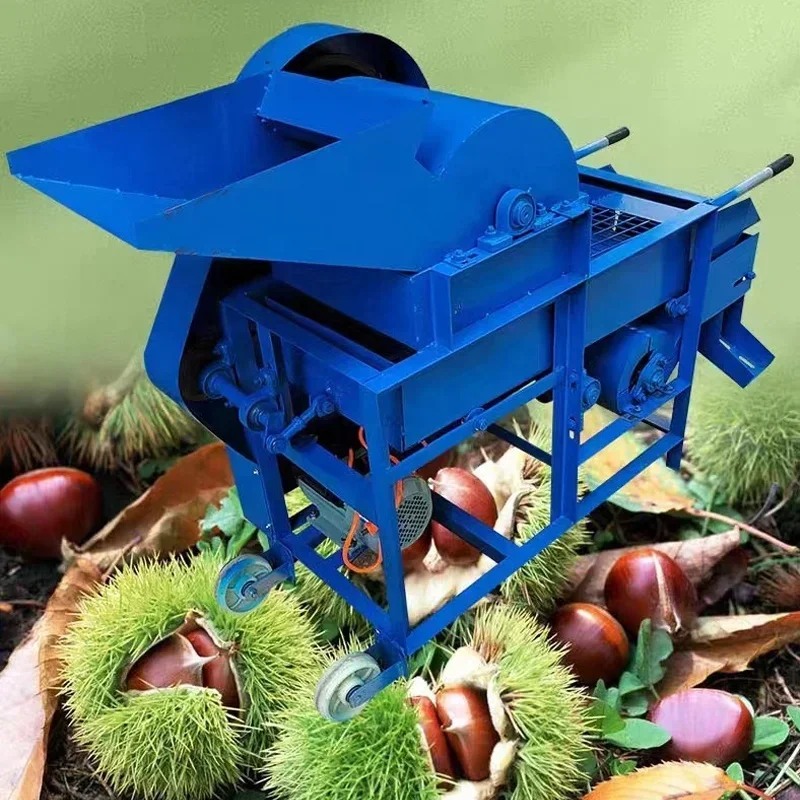 

Spiny Chestnut Shell Peeling Machine Chestnut Stab Husk Shelling Machine Electric Chestnut Shell Remover