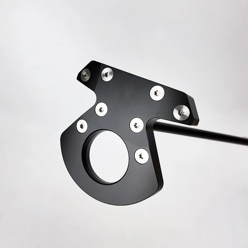 

STLF Golf Big Black Fire Golf Pputter MEZZ.1 Automatic Balance Club Face Return Putter