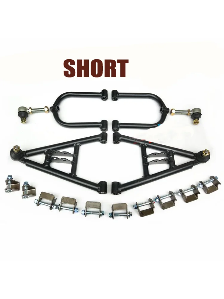 AliExpress NONE 1Set 350/385mm Front Suspension Swingarm Upper/Lower A Arm of 110cc GY6 150cc 200cc ATV 4 Wheels Quad Bike Buggy Go Kart Parts