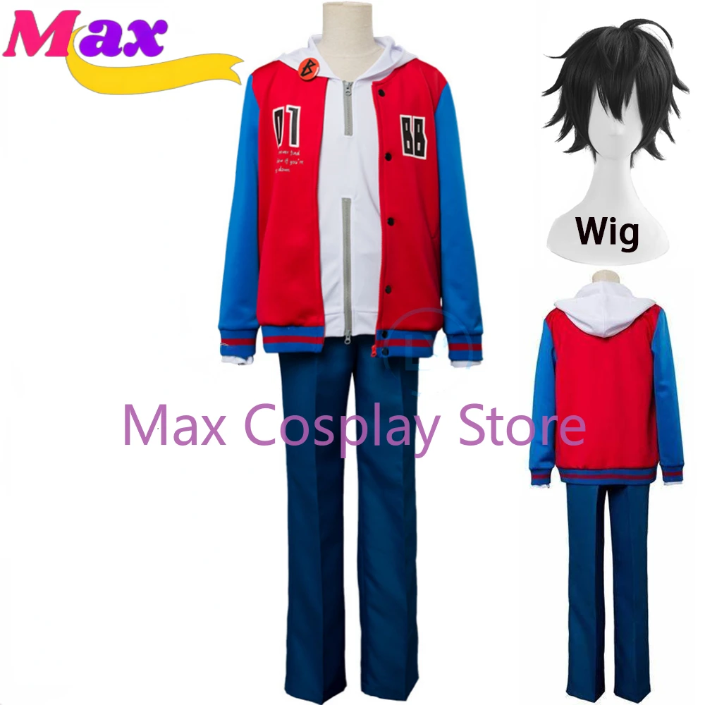 

Max Voice Actor Yamada Ichiro Hypnosis Mic Buster Bros!!! MC.B.B Uniform Outfit Cosplay Costume Halloween Gifts