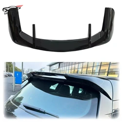 For BMW iX iXDrive40 XDrive50 M60 2021-2024 High Quality ABS Car Rear Roof Wing Spoiler Glossy Black Body Kit
