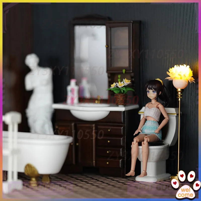 

12% Trendy Handheld Bjd Blind Box Ob11 Model Ornament Gsc Baby House Props Machine Mother Mini Cloth Furniture Collection