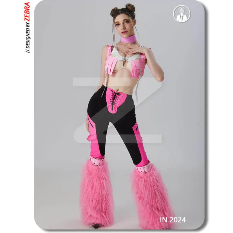 

2026 Girl Group's New Synchronized Bar And Nightclub Gogo Performance Outfits For Female Singers And Stage Costume Halloween