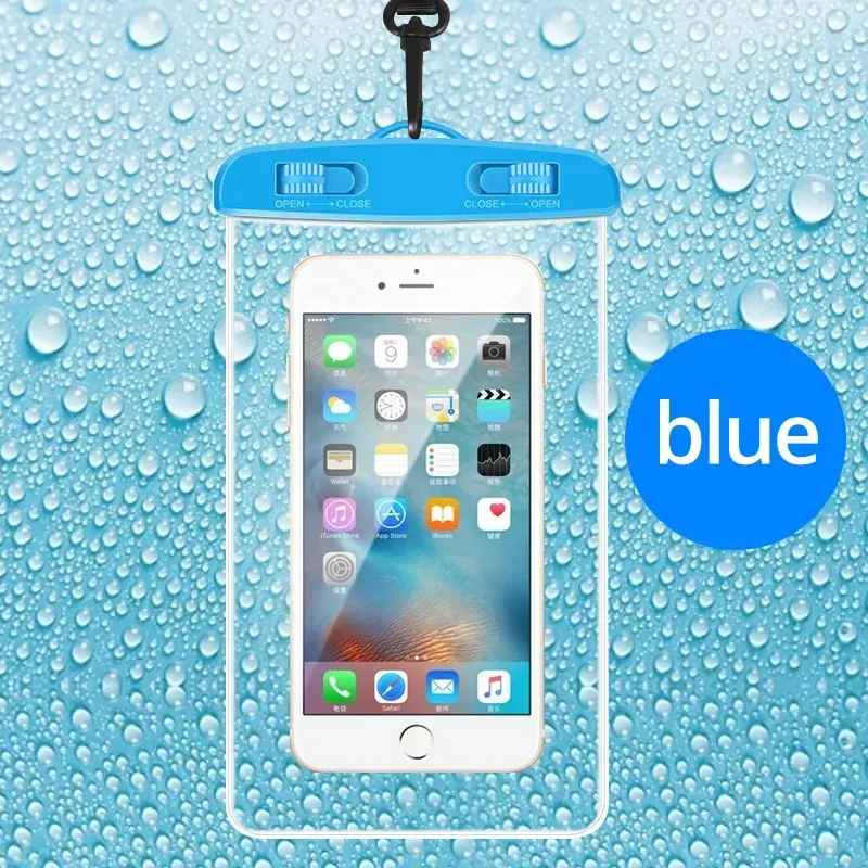 IPX8 waterdichte universele telefoonhoesjes waterdichte tas zwemmen telefoon beschermhoes PV cover voor iPhone 15 14 Samsung Oppo Vivo